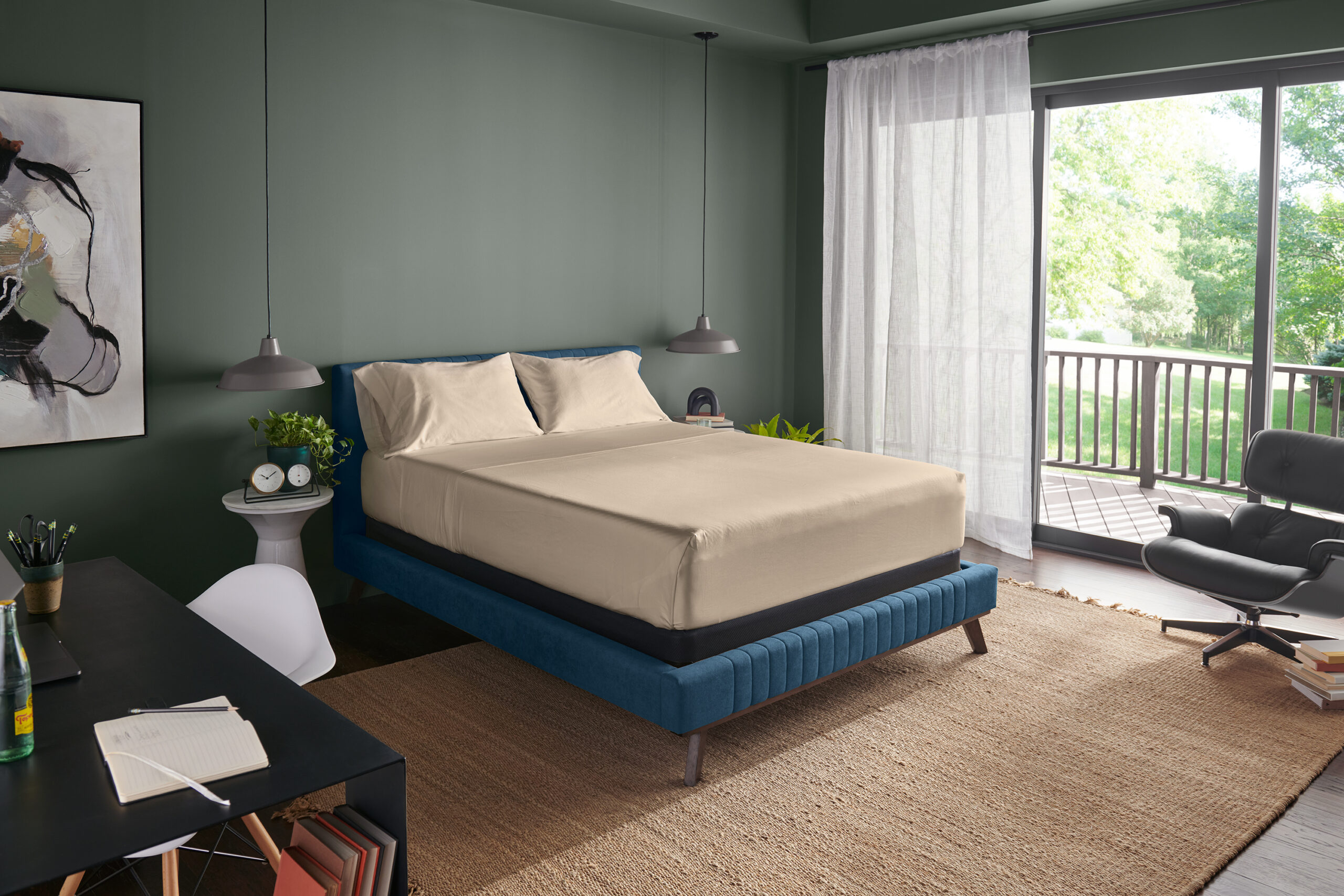 04c45a8ad22ffd636218c3d5b91636bb TEMPUR-Adapt Luxe Egyptian Cotton Sheets - Sandstone - Image 1