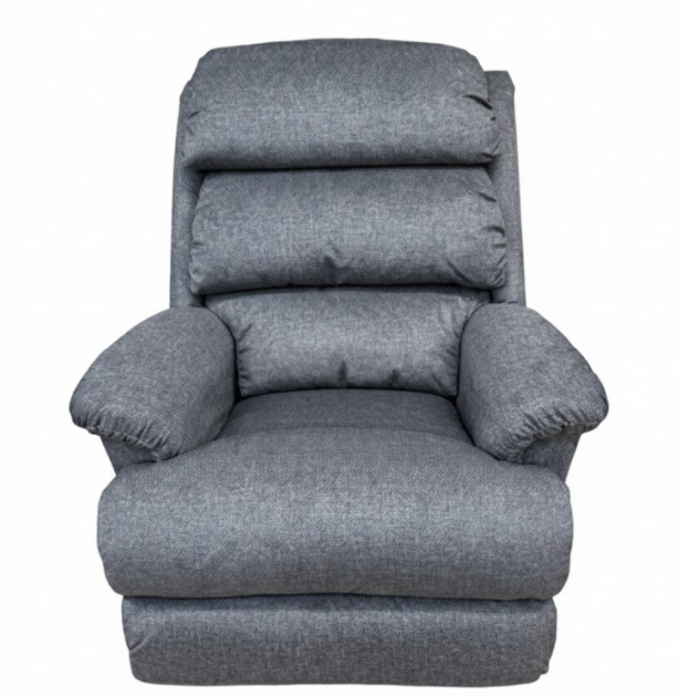 astor ash power rocking recliner w/ headrest Astor Ash Power Rocking Recliner W/ Headrest - Image 1