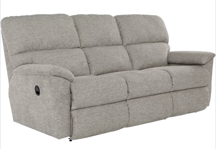 brooks dove reclining sofa (copy) Brooks Muslin Reclining Sofa - Image 1