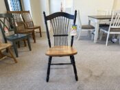 Black/Oak Side Chair