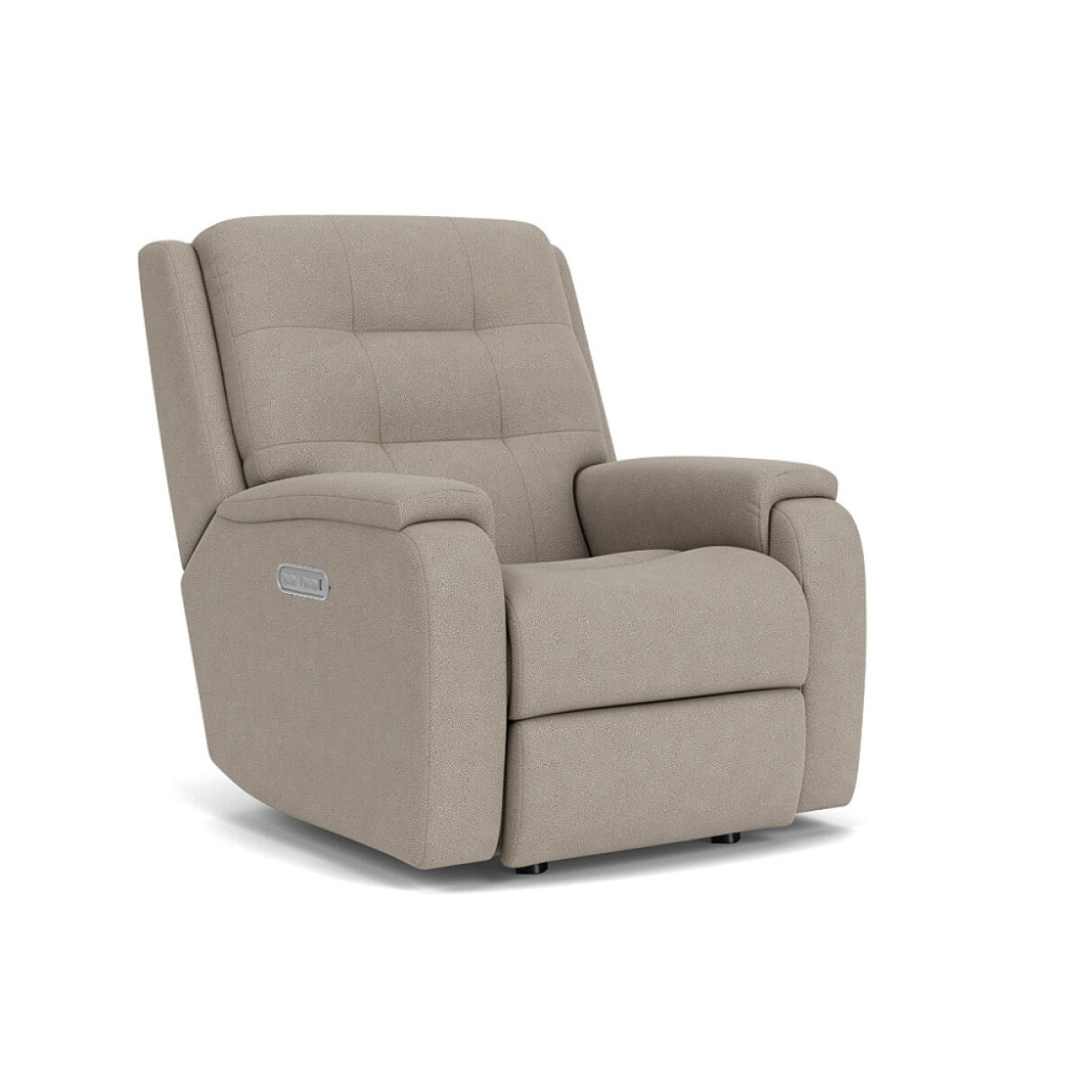 Arlo Fossil Power Rocking Recliner with Power Headrest & Lumbar