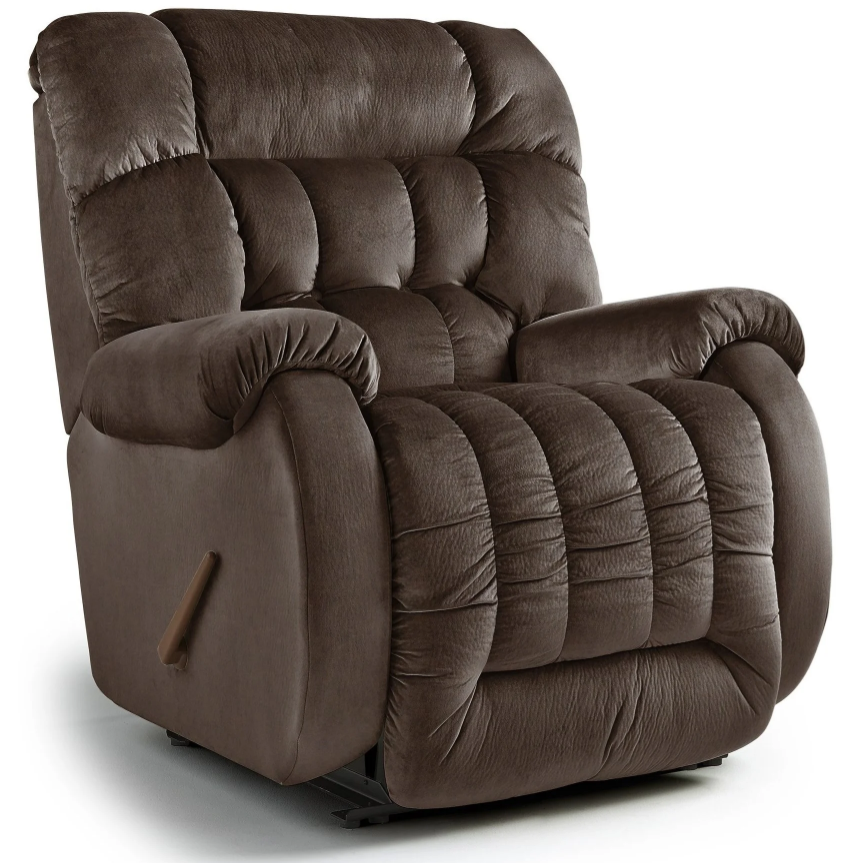oversized beast recliner Oversized Walnut Beast Wall Recliner - Image 1