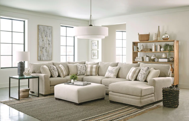 salem buff sectional Salem Buff Sectional - Image 1