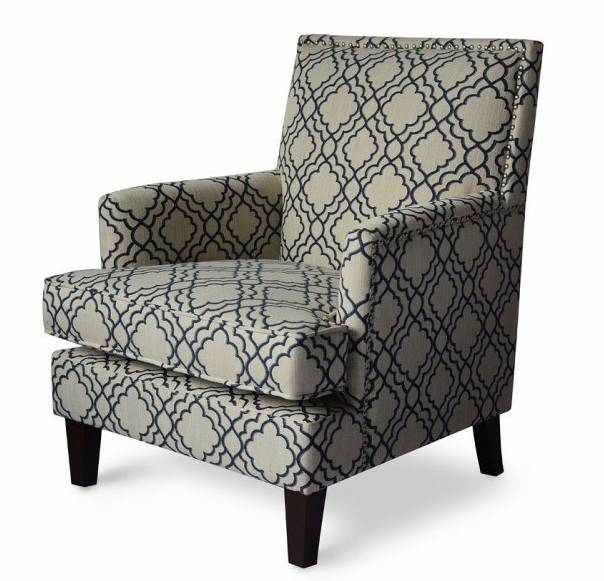 aubrey accent chair Aubrey Midnight Accent Chair - Image 1