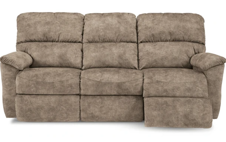 brooks mushroom reclining sofa Brooks Mushroom Reclining Sofa - Image 1