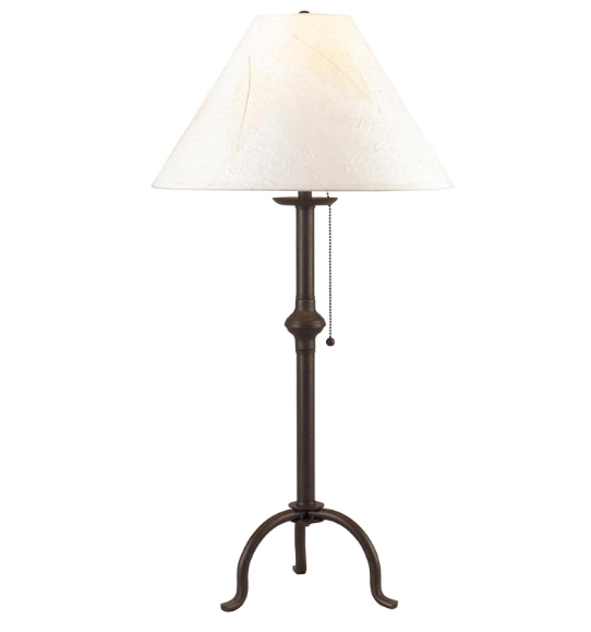 torrington resin table lamp (copy) Iron Table Lamp - Image 1