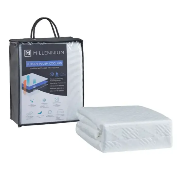 ver tex mattress protector crib (copy) Ashley Furniture Advanced Protector Twin Mattress Protector - Image 1