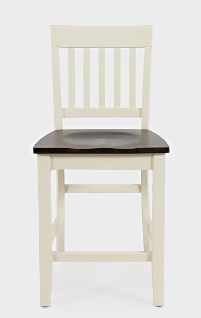 decatur lane farmhouse acacia counter stool Decatur Lane Farmhouse Acacia Counter Stool - Image 1