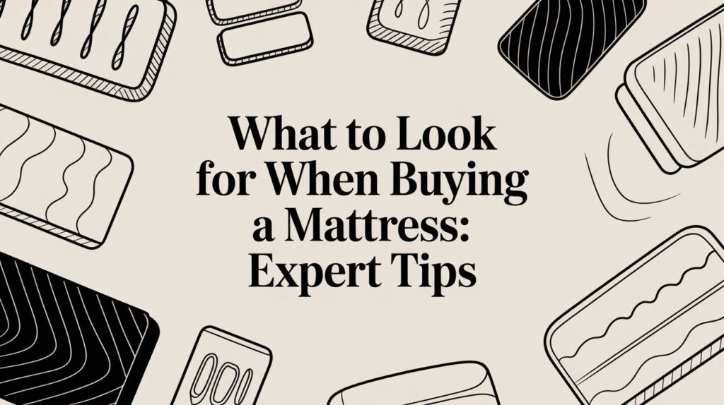 what to look for when buying a mattress