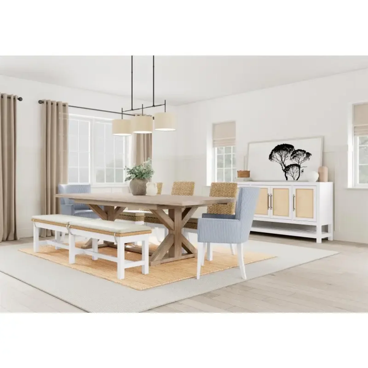 Rosalie 82" Dining Bench - Image 5