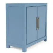 Rosalie 2-Door Accent Chest - Blue - Image 3