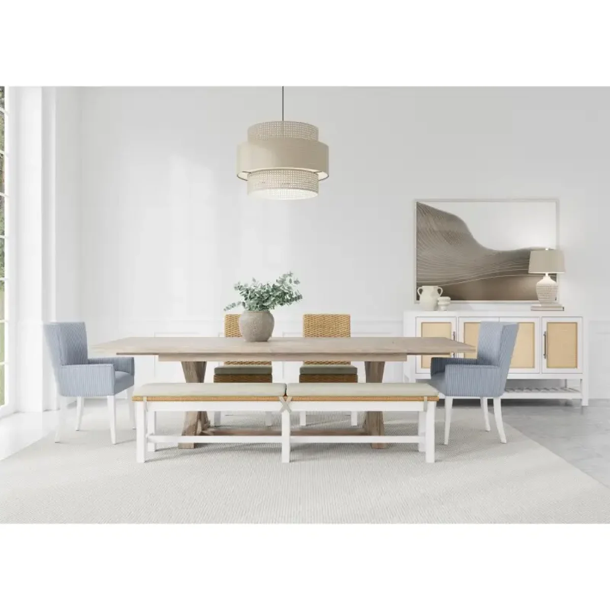 Rosalie 82" Dining Bench - Image 4