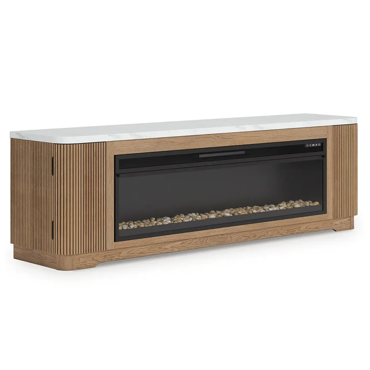 Camdill 80" TV Stand with Electric Fireplace - Image 5