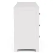 Rosalie 66" 6-Drawer Dresser-Wht - Image 2