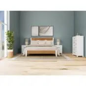 Rosalie 2-Drawer Nightstand-White - Image 10