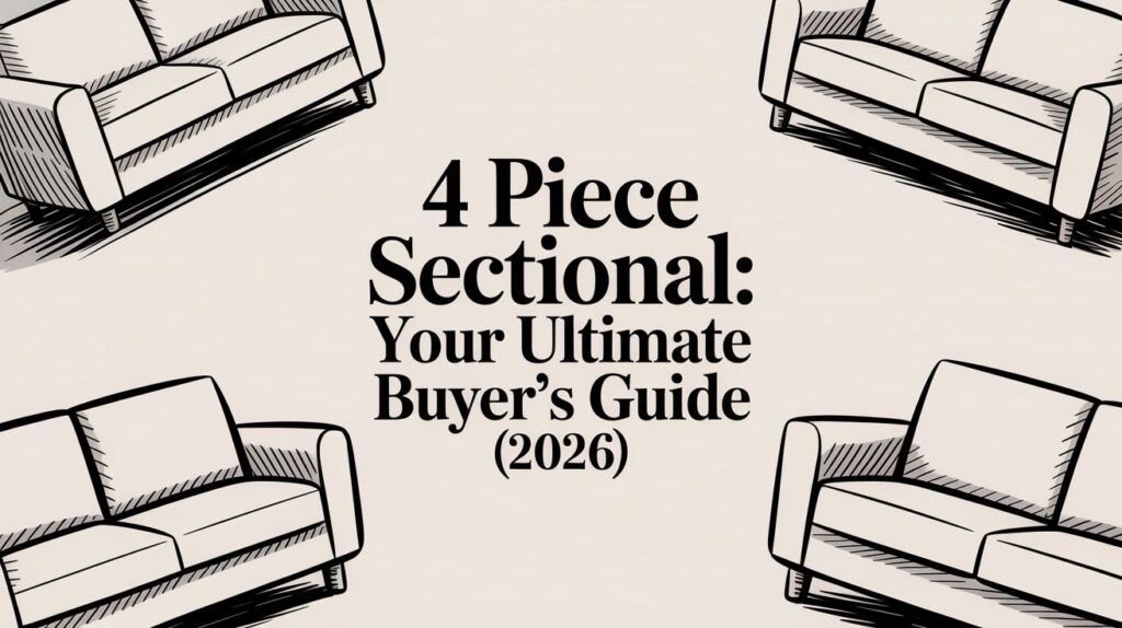 4 piece sectional