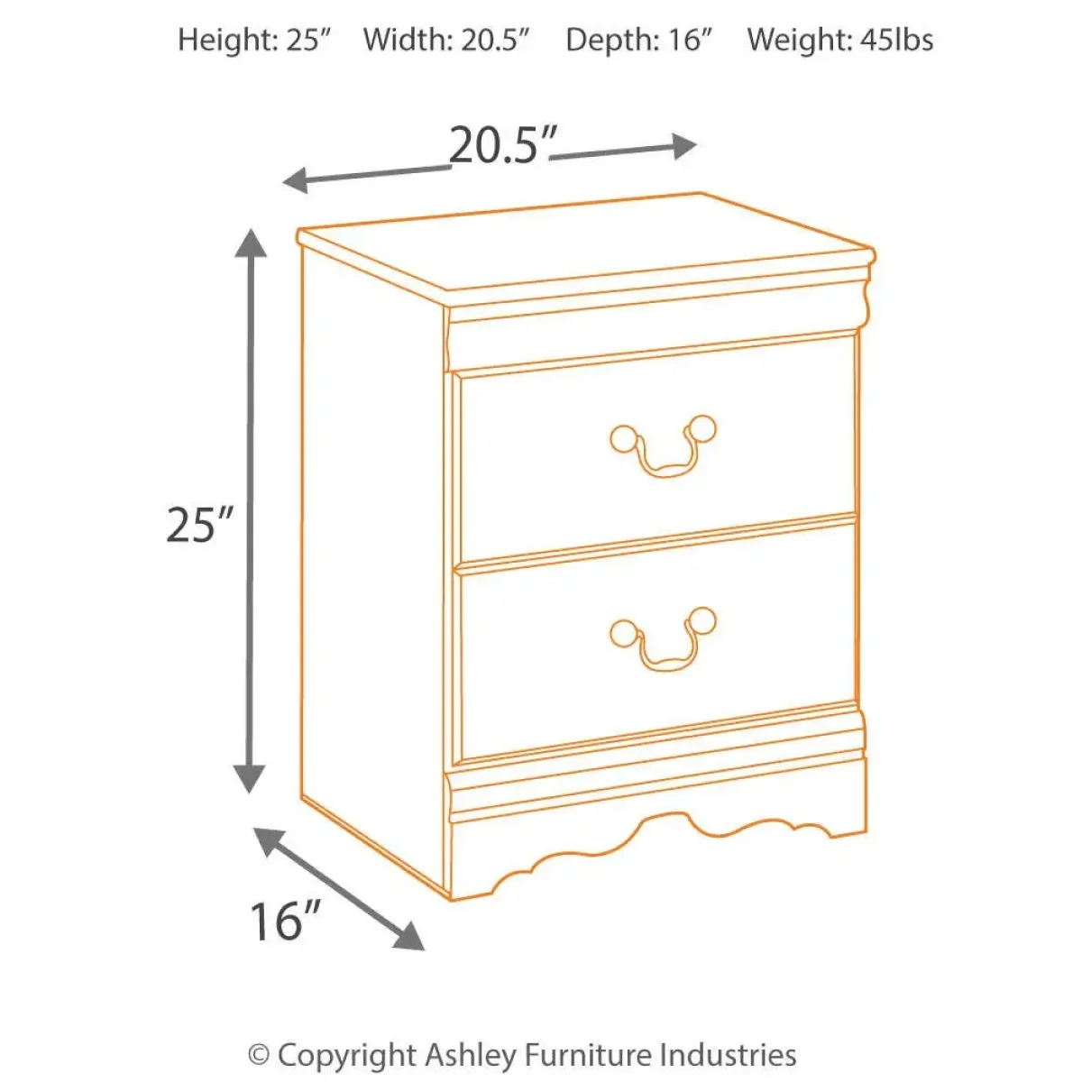 Huey Vineyard Nightstand - Image 5