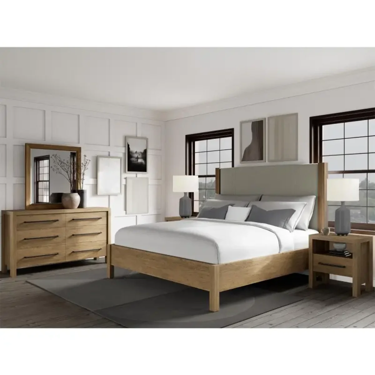 Davie 1-Drawer Nightstand - Image 9