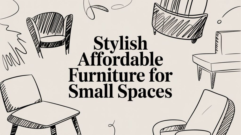 affordable furniture for small spaces