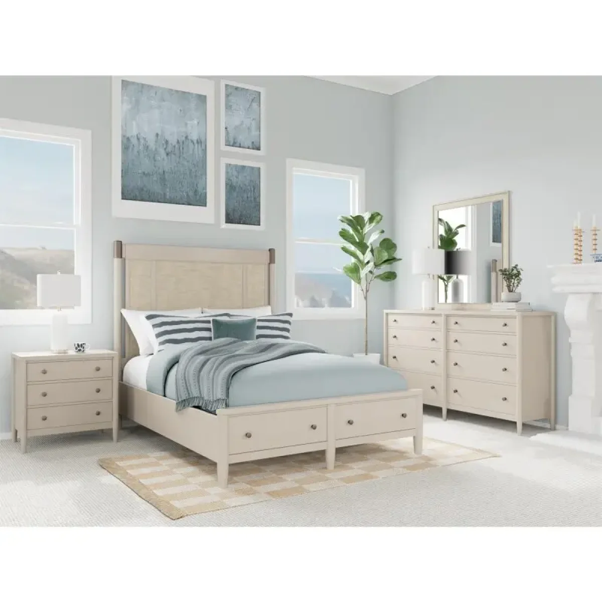 Laguna 3-Drawer Nightstand - Image 5