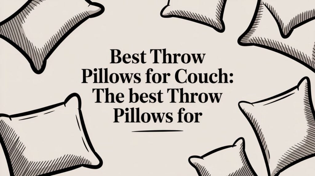 best throw pillows for couch