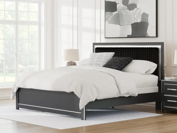 Zuraleus King Upholstered Panel Bed - Image 2