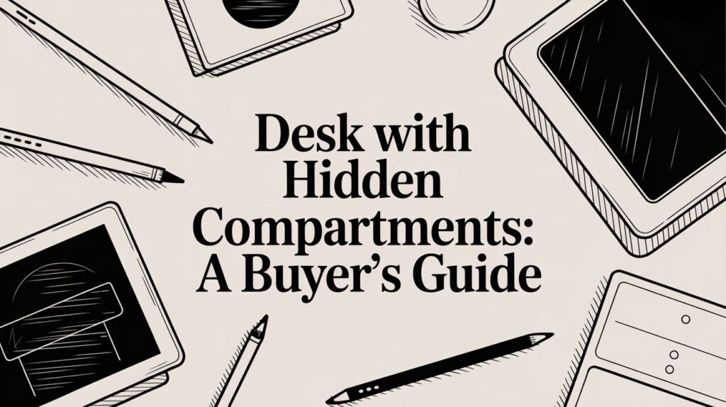 desk with hidden compartments