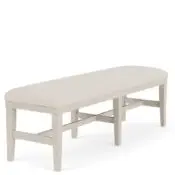 Glenndale 58" Uph Dining Bench 1in - Image 6