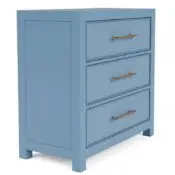Rosalie 3-Drawer Accent Chest - Blue - Image 8
