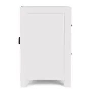 Rosalie 2-Drawer Nightstand-White - Image 4