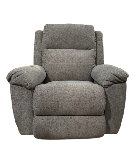 joel power rocking recliner w/ headrest & lumbar (copy) Joel Pewter Power Rocking Recliner W/ Headrest & Lumbar - Image 1