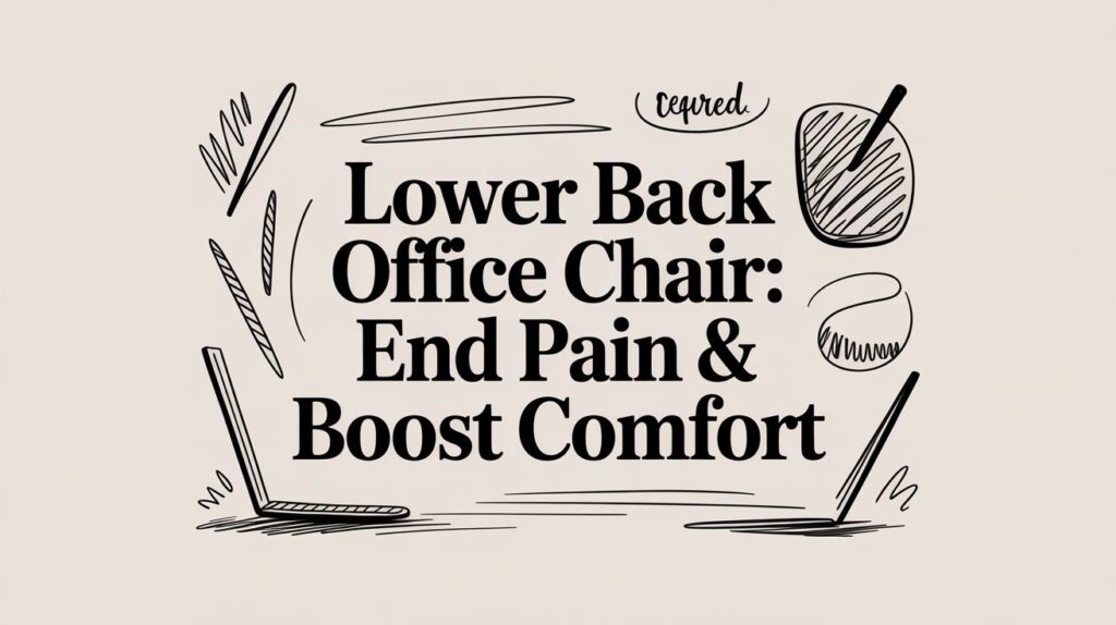 lower back office chair