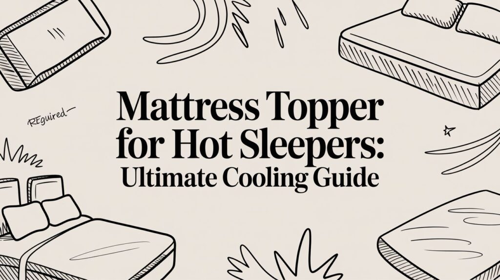 mattress topper for hot sleepers