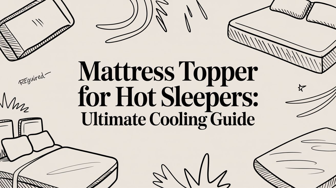 mattress topper for hot sleepers