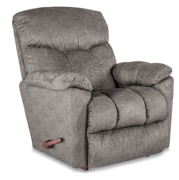 morrison cappuccino rocking recliner (copy) Morrison Silver Rocking Recliner - Image 1