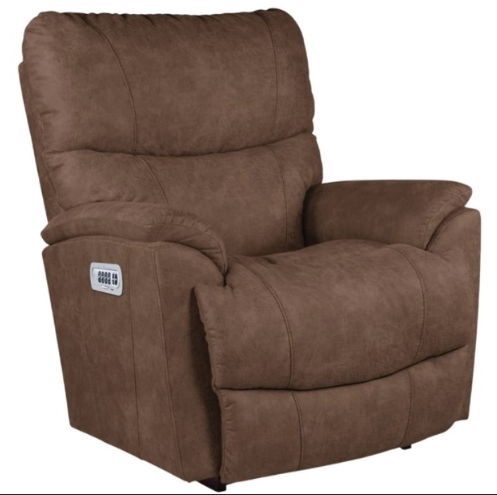 trouper ink power rocking recliner w/ headrest & lumbar (copy) Trouper Whiskey Power Rocking Recliner W/ Headrest & Lumbar - Image 1