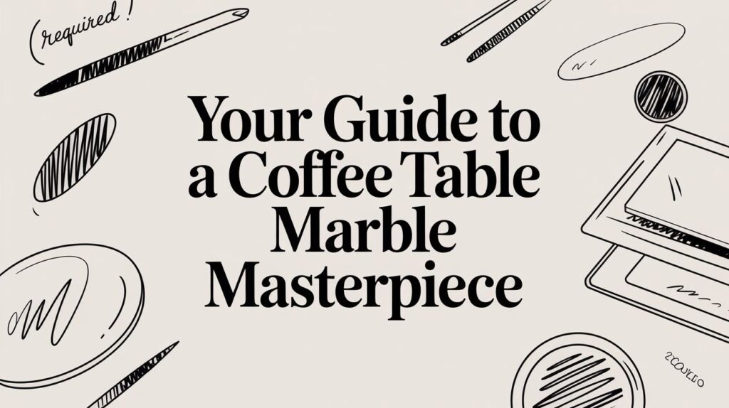 coffee table marble