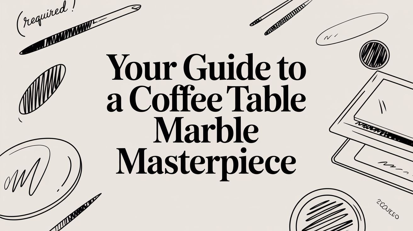 coffee table marble