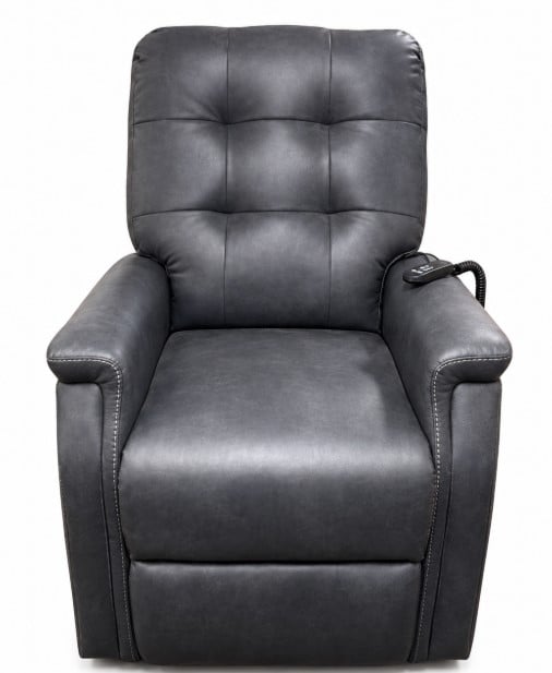 zecliner model 2 petite dove fabric power lift sleep recliner with power headrest & lumbar (copy) Diana Slate Power Lift Recliner - Image 1