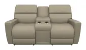 Apollo Power Reclining Loveseat w/ Headrest & Console - U49757