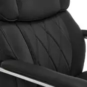 Sutherland Quilted Leather Office Chair, Jet Black - 44813A-LZB - Image 9