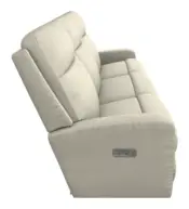 Finley Power Wall Reclining Sofa w/ Headrest - 33U747 - Image 4