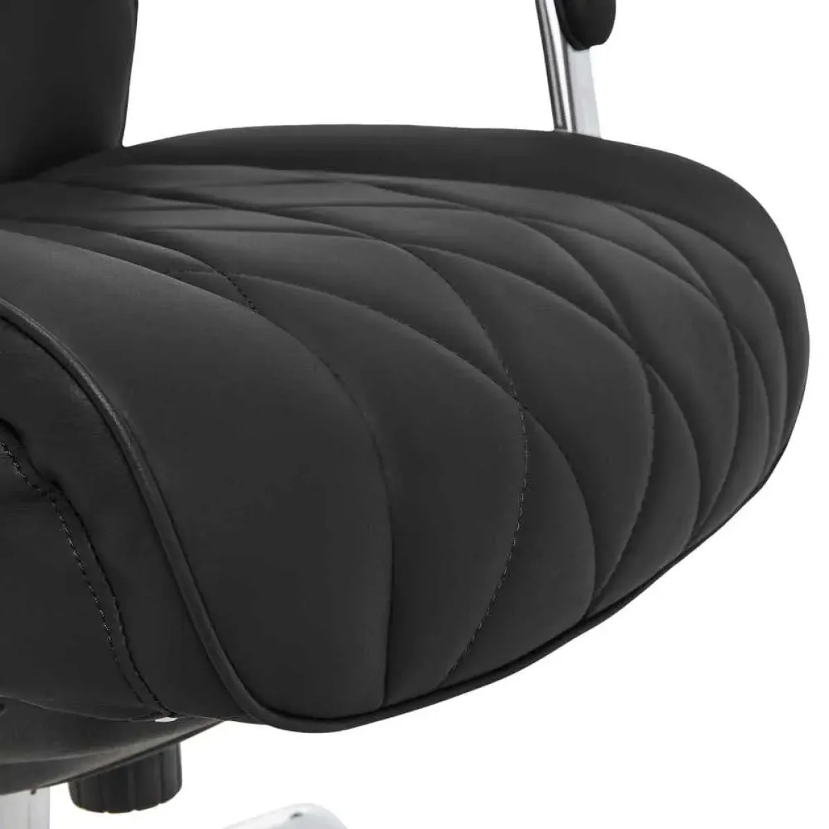 Sutherland Quilted Leather Office Chair, Jet Black - 44813A-LZB - Image 11
