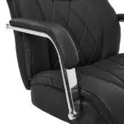 Sutherland Quilted Leather Office Chair, Jet Black - 44813A-LZB - Image 10