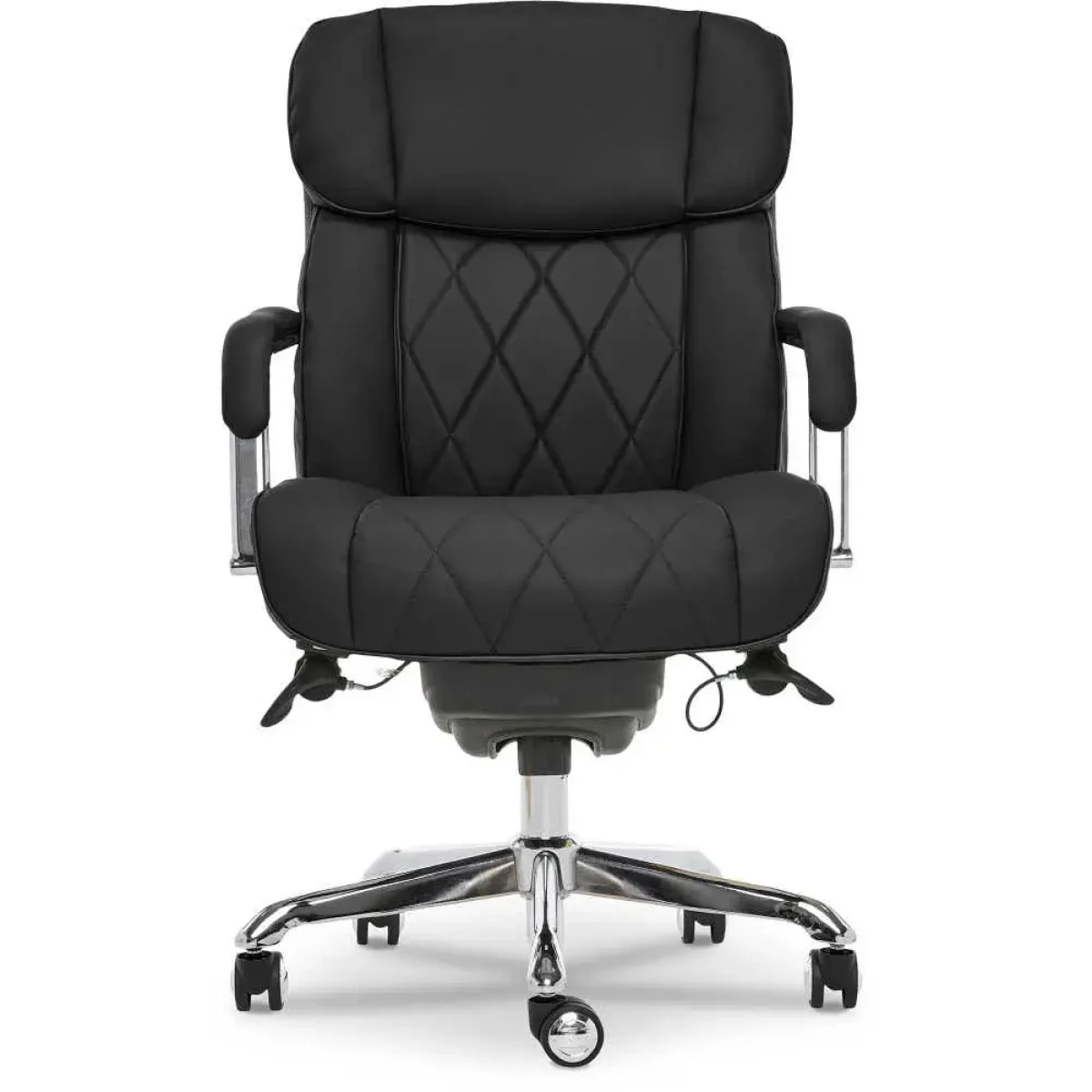 Sutherland Quilted Leather Office Chair, Jet Black - 44813A-LZB - Image 3