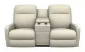 Finley Power Wall Reclining Loveseat w/ Headrest & Console - U39747