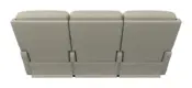 Finley Power Wall Reclining Sofa w/ Headrest - 33U747 - Image 3