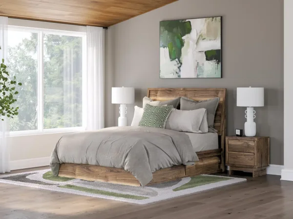 Chirason Queen Panel Bed with Storage - Image 2