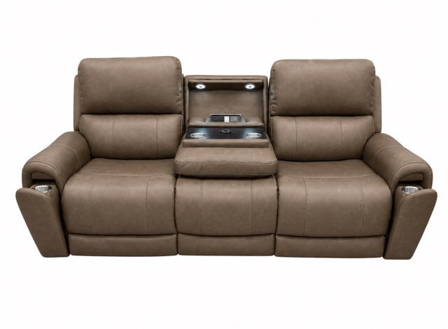hancock apple cider power zero gravity recliner (copy) Hancock Bette Hazel Power Zero Gravity Drop Down Table Sofa - Image 1