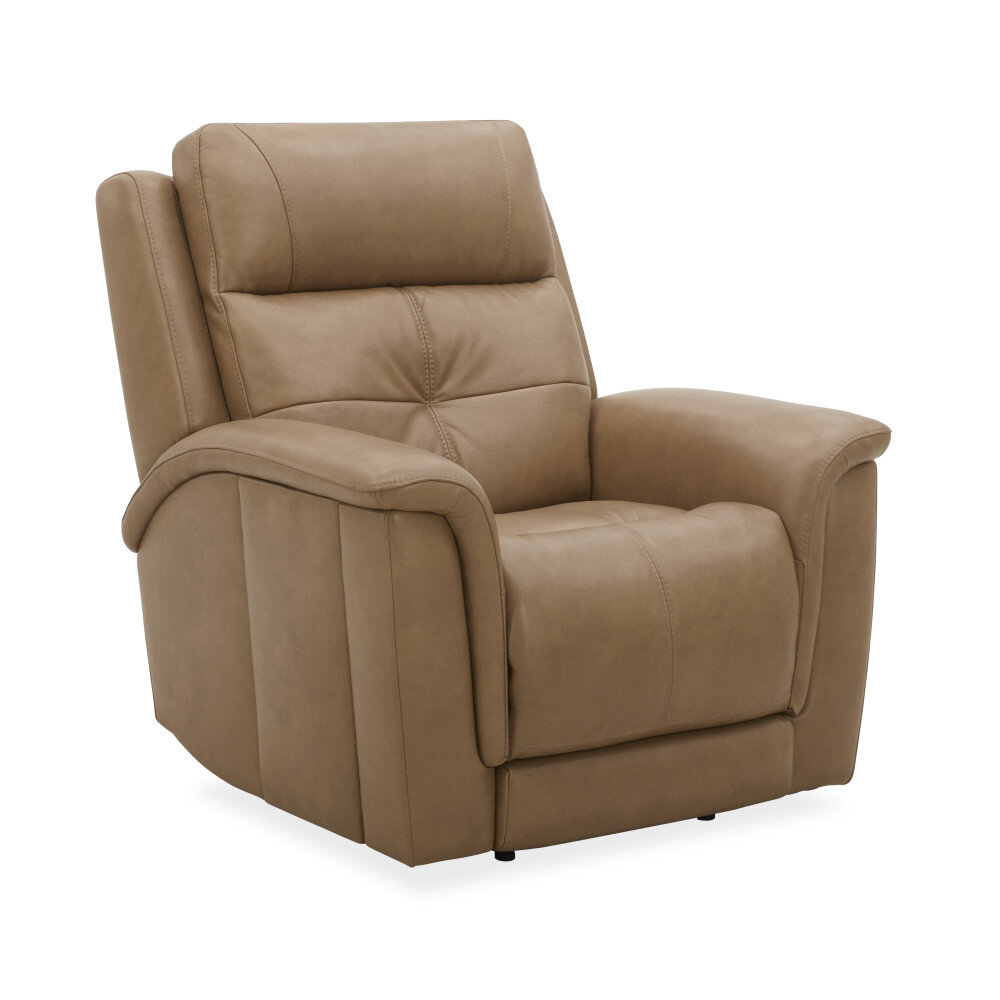 henry burnt umber leather power recliner with power headrest & lumbar (copy) Ranger Leather Power Recliner with Power Headrest, Lumbar, Heat & Massage in Oakridge - Image 1